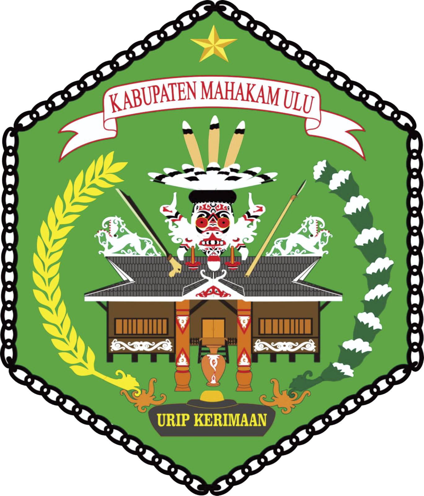 Logo Pemerintah Kabupaten Mahakam Ulu